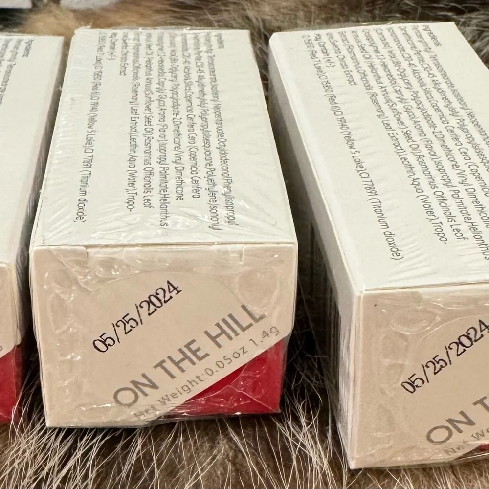 Lot of‎ 3 Matte Attraction Lipstick Collection by Base Blue. shade “On the Hill”